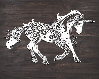 Download Unicorn Mandala Etsy