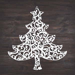Download Christmas Tree 3d Layered Svg Digital File Christmas Tree 3d Etsy