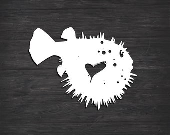 Download Puffer Fish Svg Etsy