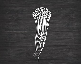 Free Free Jellyfish Acrylic Keychain Svg