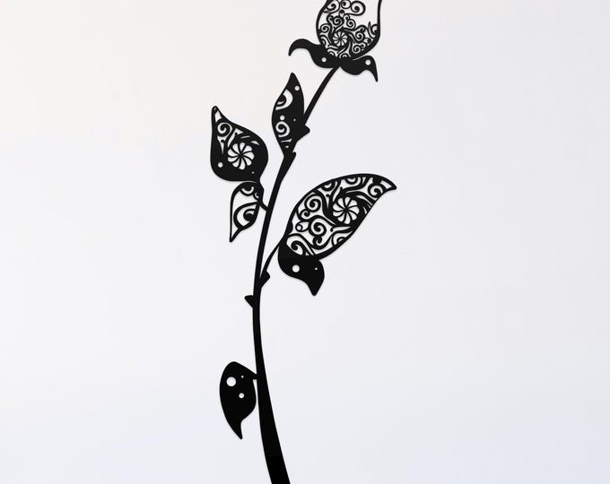 rose mandala svg cut file, glowforge file, flower vinyl template, laser cut file, plant svg, cuttable botany svg, clipart png