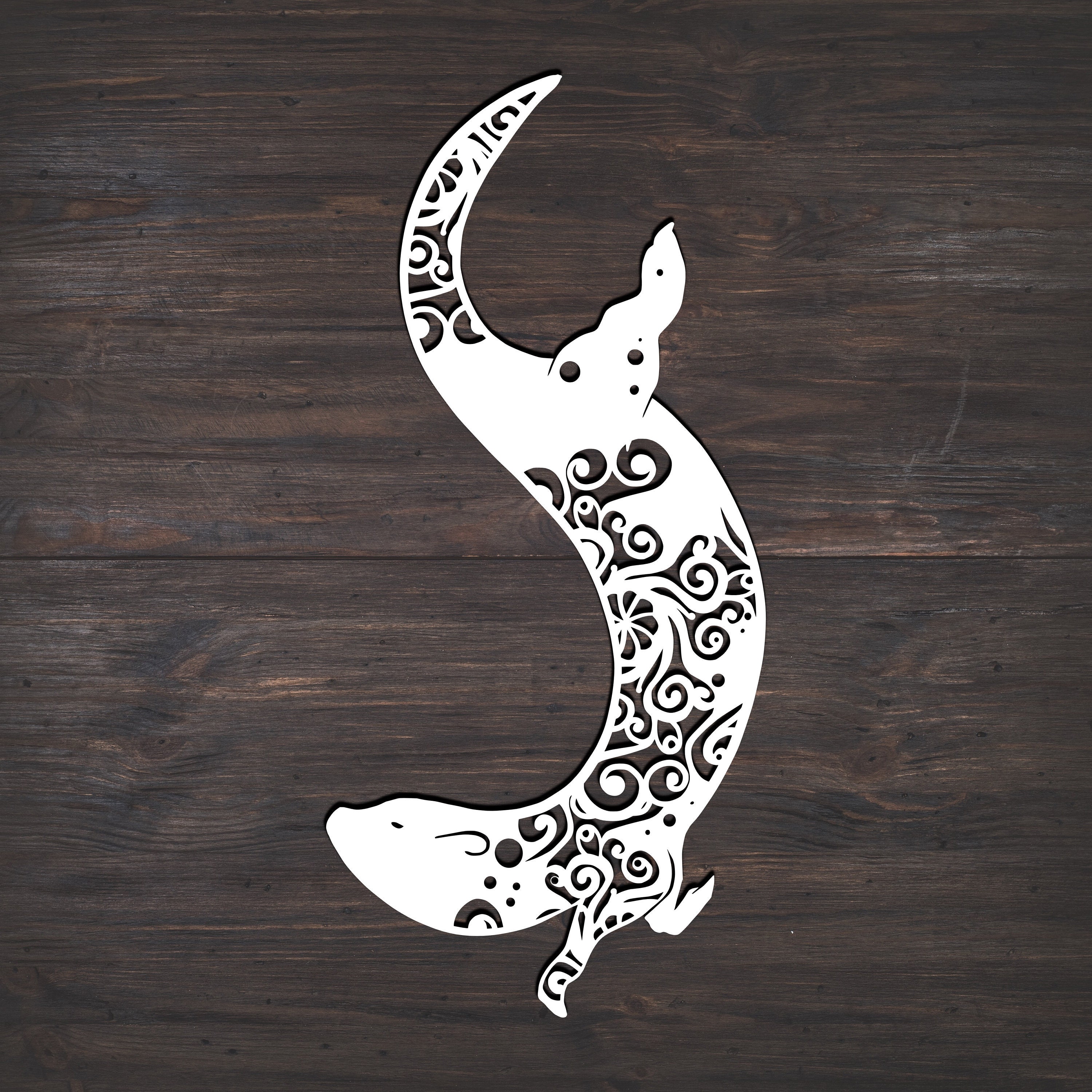 Otter Svg, Mandala Svg