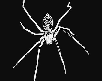 spider mandala svg cut file, glowforge file, vinyl template, laser cut file, halloween svg, cuttable wicca svg, clipart png