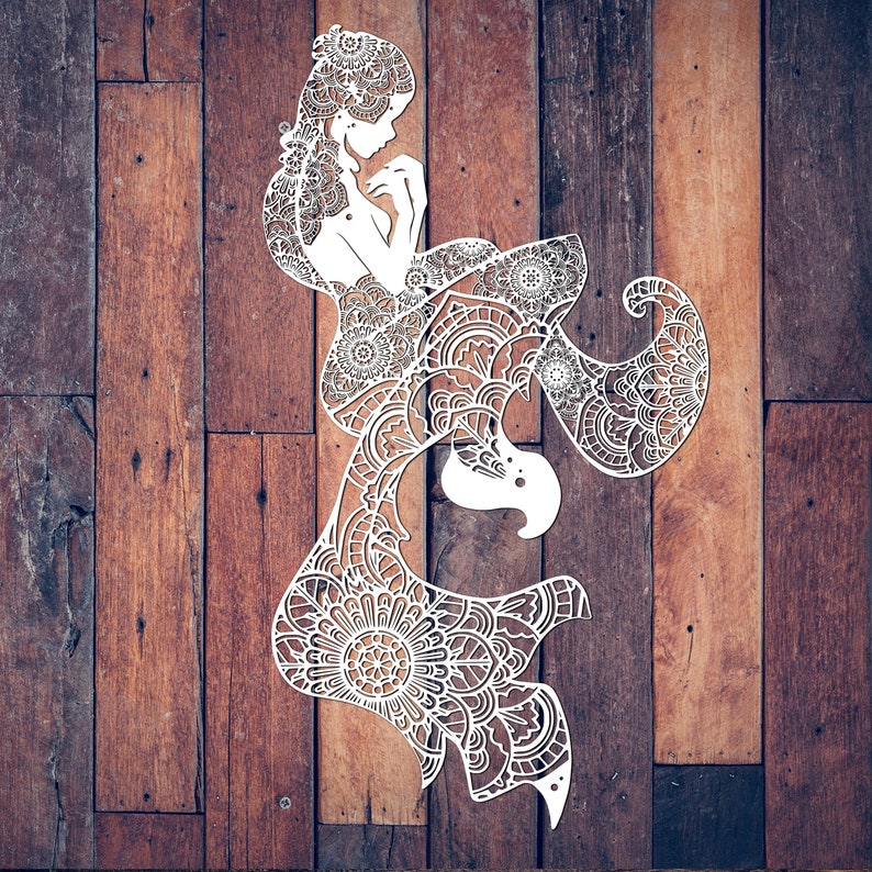 Free Free 211 Mermaid Layered Svg SVG PNG EPS DXF File
