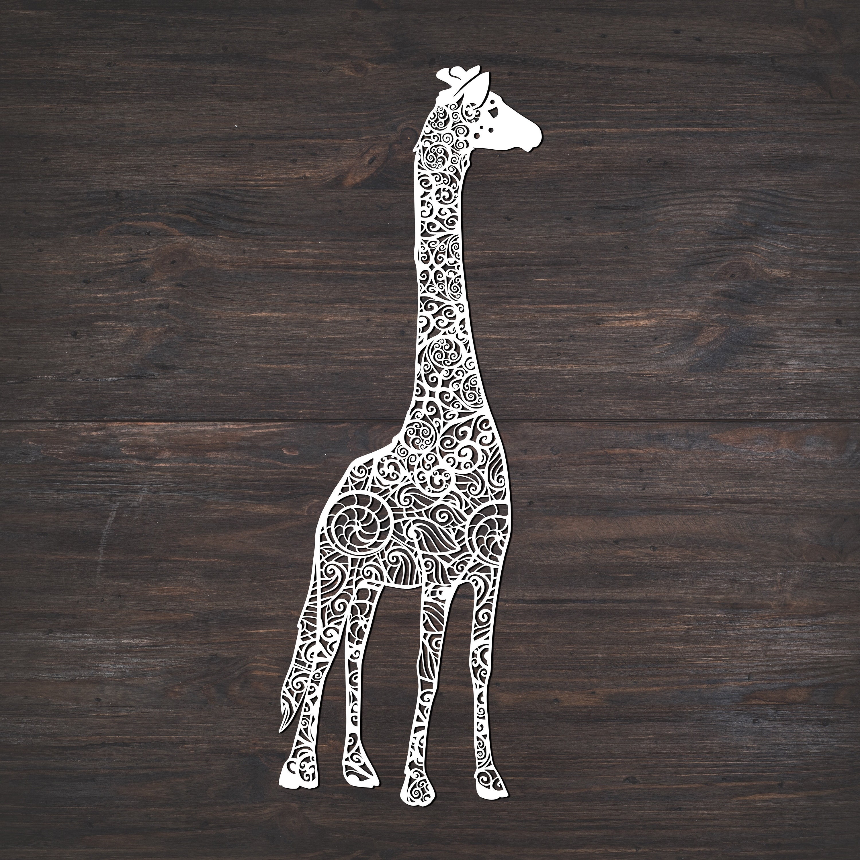 Download Giraffe Svg, Mandala Svg