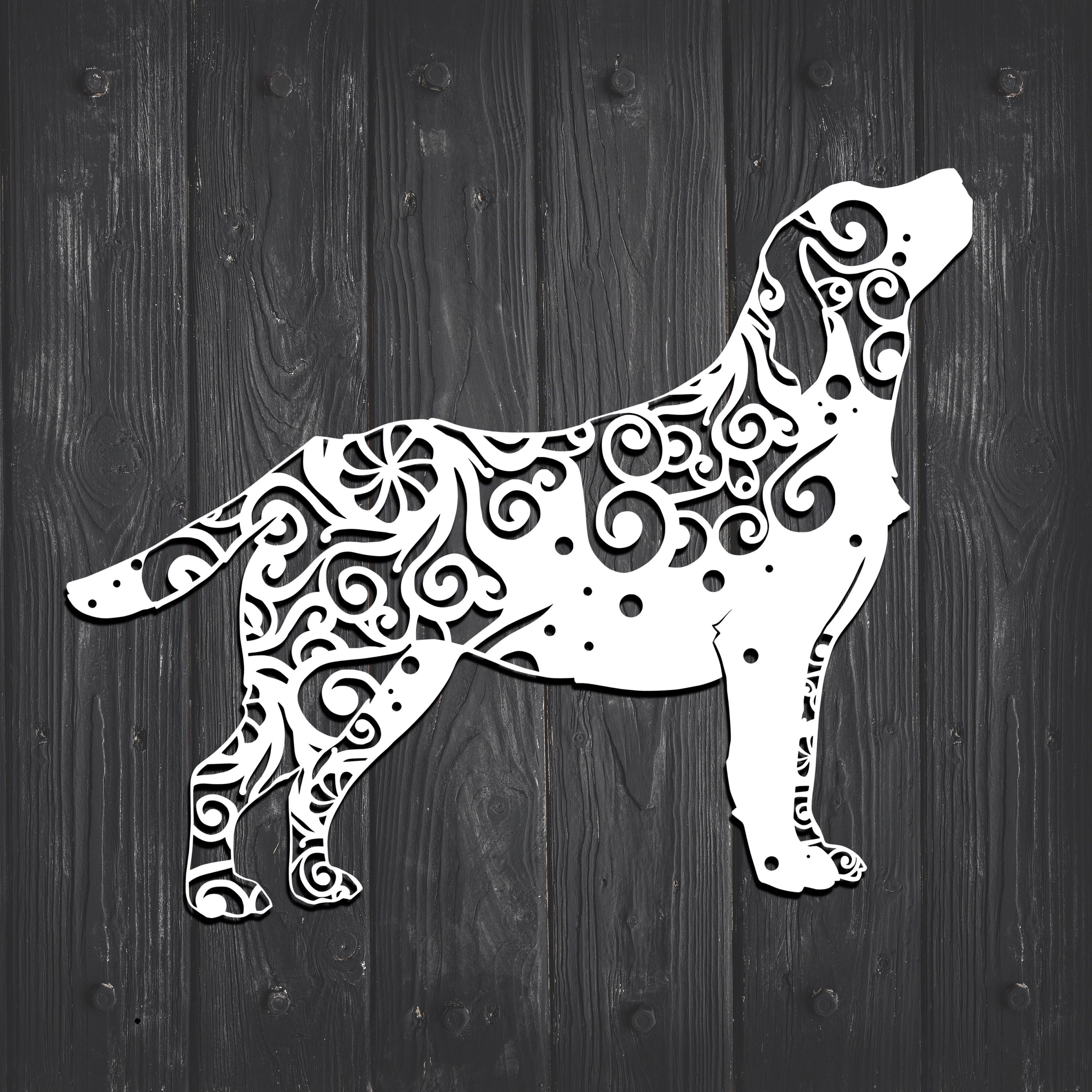 Download Labrador Retriever Svg, Dog Svg, Mandala Svg