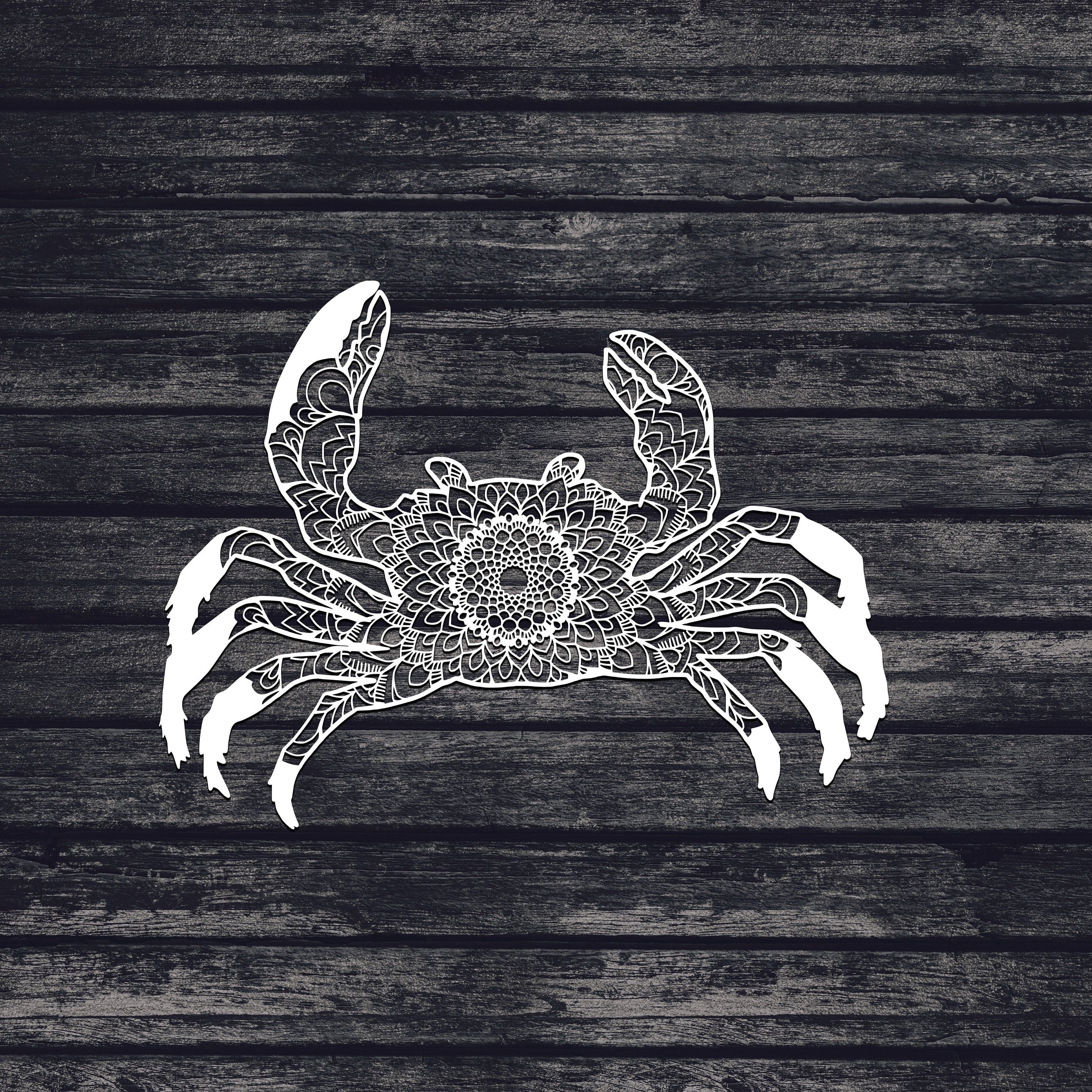 Download Crab Svg, Sea Life Svg, Mandala Svg