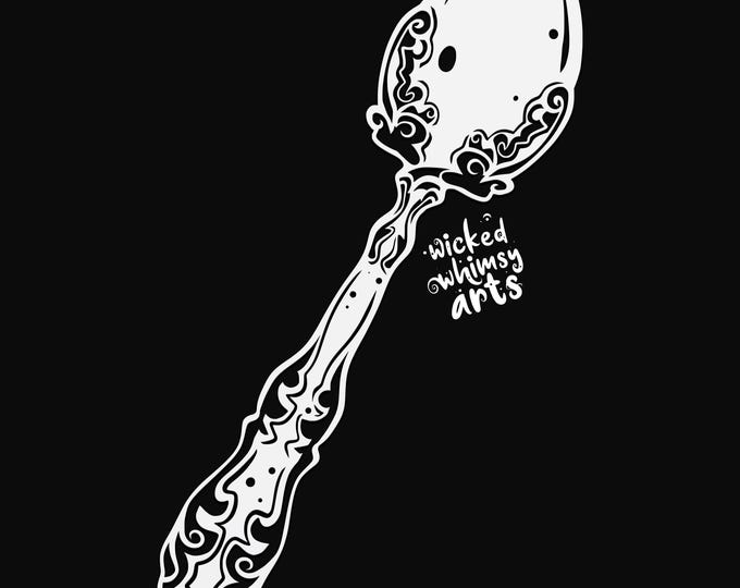 vintage spoon mandala svg cut file, glowforge file, vinyl template, laser cut file, lifestyle svg, cuttable laser svg, clipart png