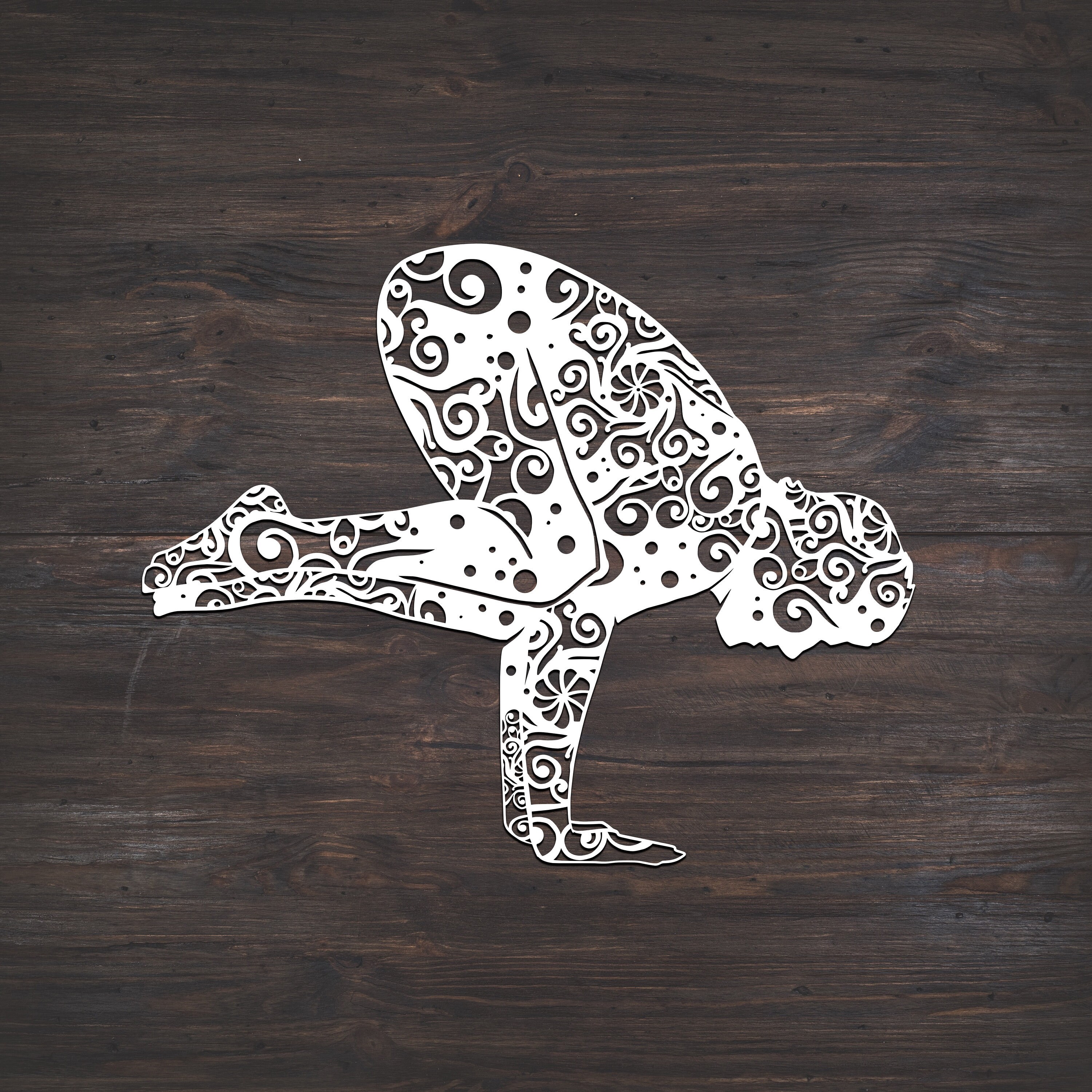 Download Yoga Pose Svg, Mandala Svg