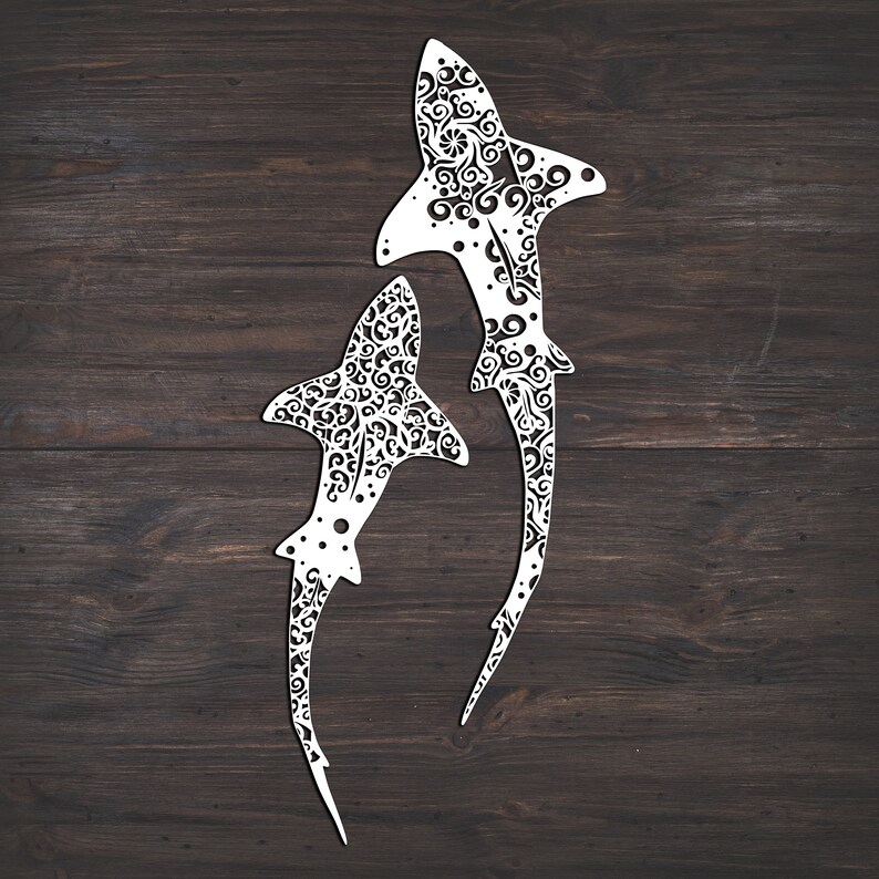Free Free 126 Shark Mandala Svg SVG PNG EPS DXF File