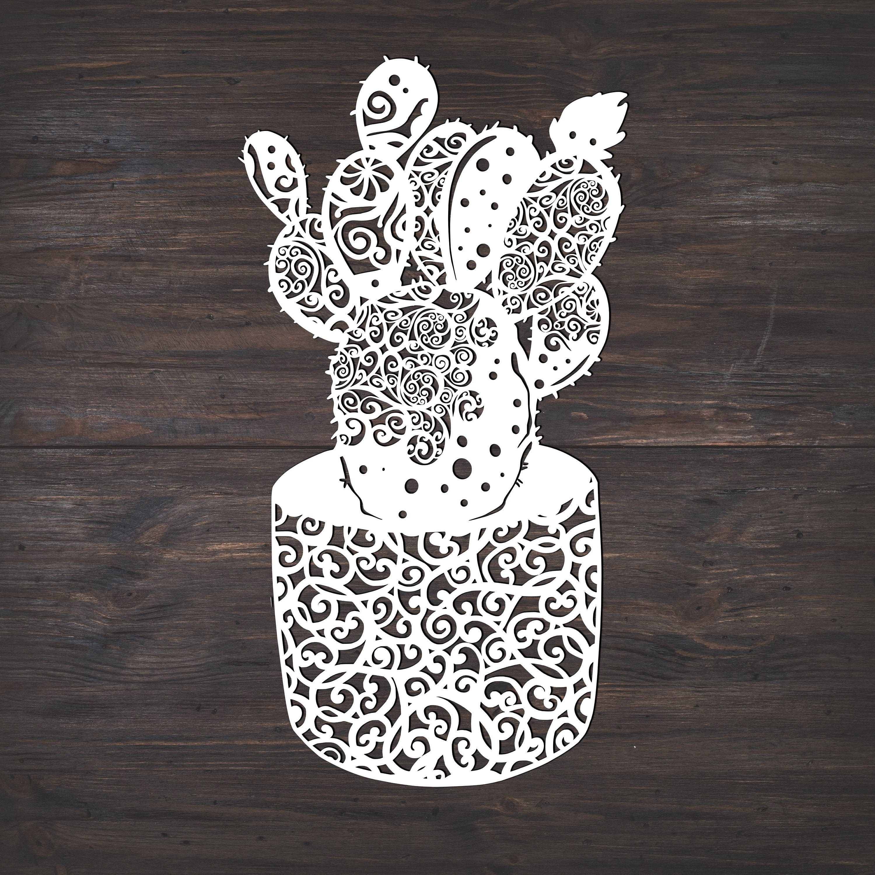 Download Angel Wing Cactus Svg Cactus Svg Mandala Svg Recommended | Etsy