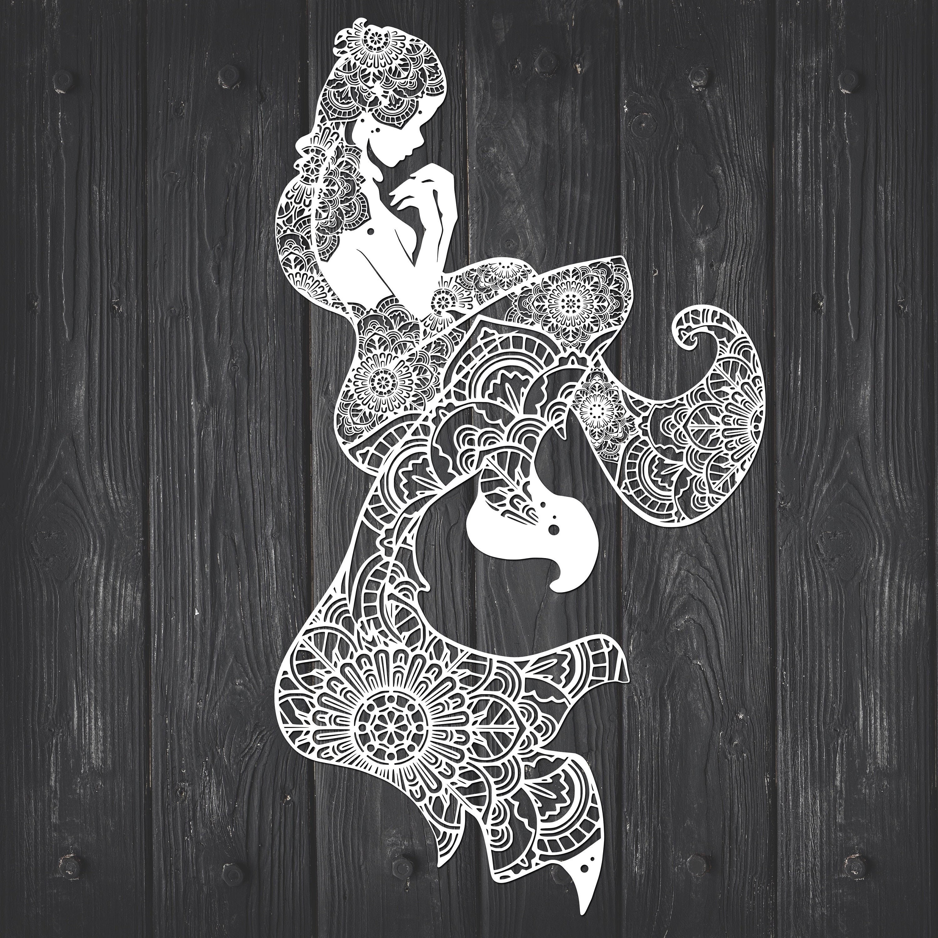 Free Free 131 Little Mermaid Mandala Svg Free SVG PNG EPS DXF File