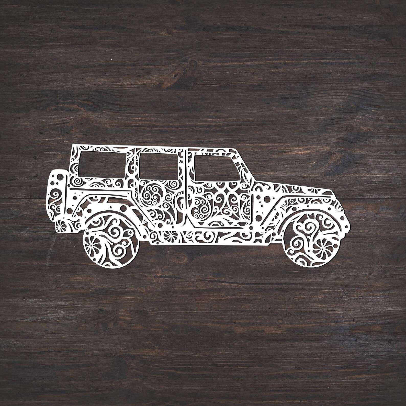 Jeep Svg Mandala Svg Boho Svg Intricate Weeding: | Etsy