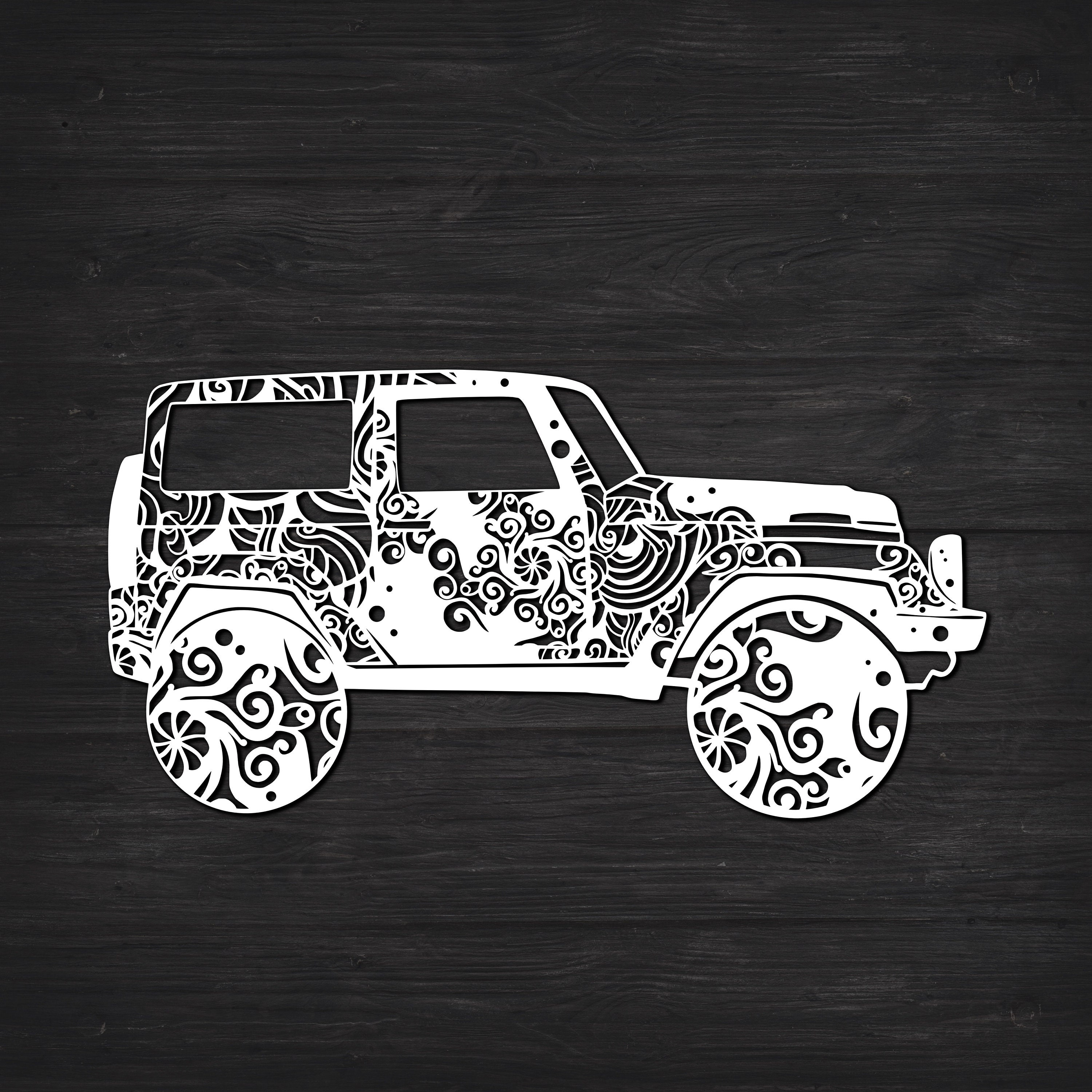 Download Jeep Svg Mandala Svg Intricate Weeding: Recommended For | Etsy