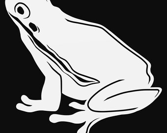 tree frog svg cut file, glowforge file, amphibian vinyl template, frog laser cut file, reptile svg, cuttable animal svg, clipart png