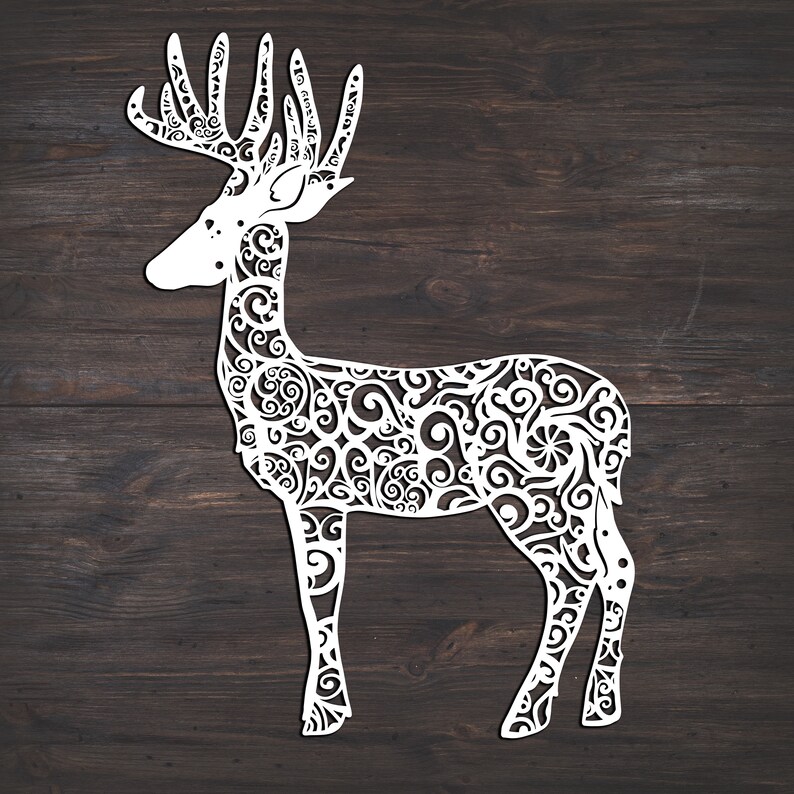 Download Mule Deer Svg Deer Svg Mandala Svg Recommended For ...