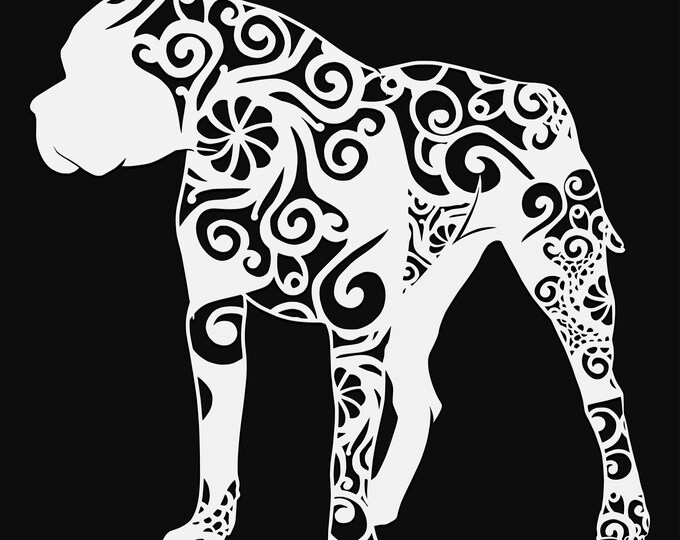 papillon mandala svg file, glowforge file, vinyl template, laser cut file, animal svg, cuttable animal svg, clipart png