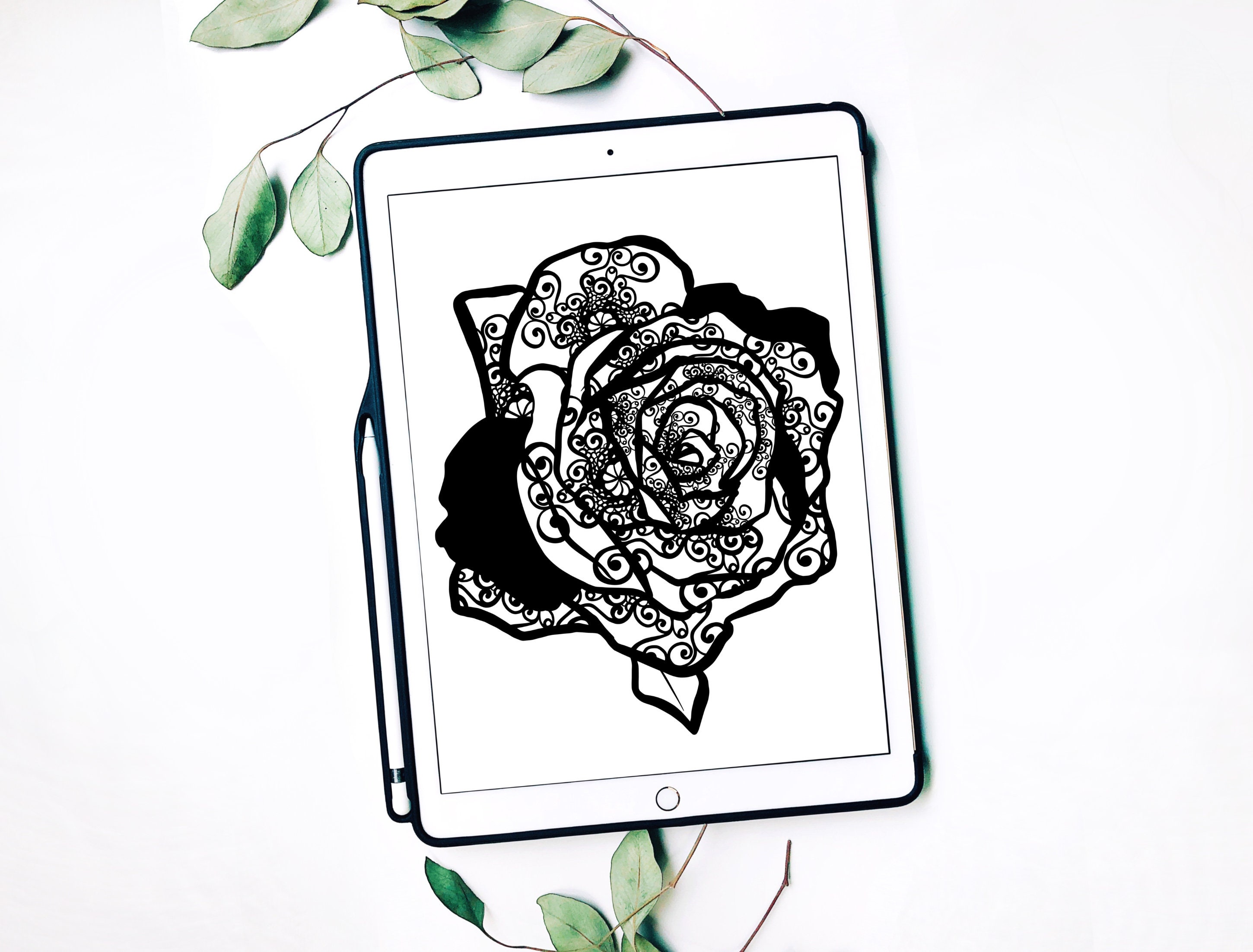 Free Free Mandala Rose Svg 78 SVG PNG EPS DXF File