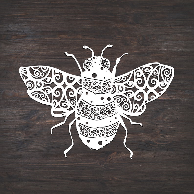Download Bumble Bee Svg Bee Svg Mandala Svg Recommended For Projects | Etsy