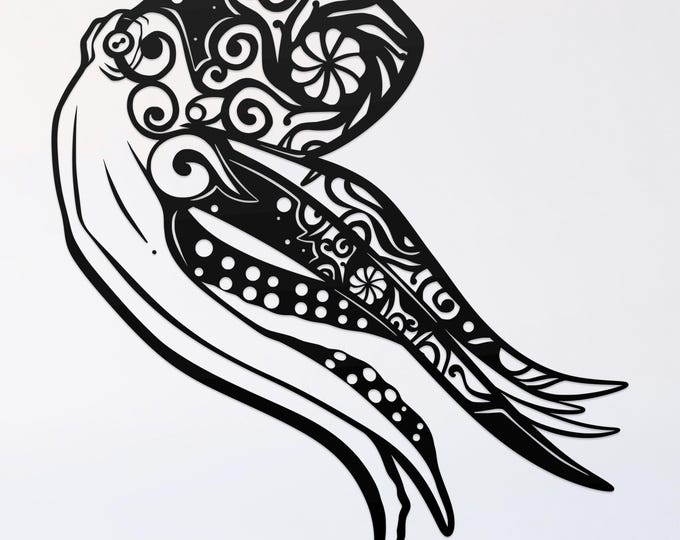 octopus mandala svg cut file, glowforge file, vinyl template, laser cut file, animals svg, cuttable animal svg, clipart png
