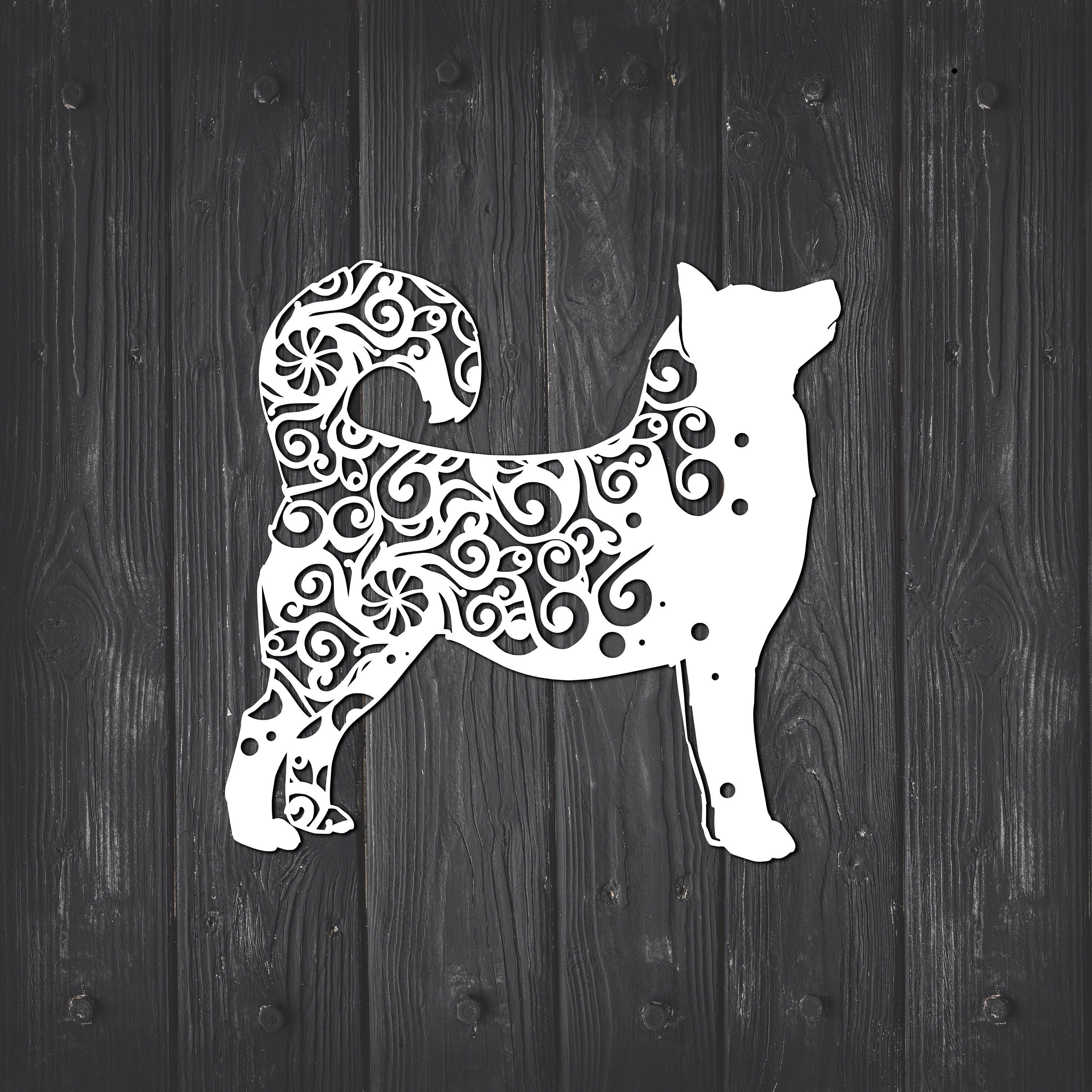 Download Alaskan Malamute Svg, Dog Svg, Mandala Svg (Intricate ...