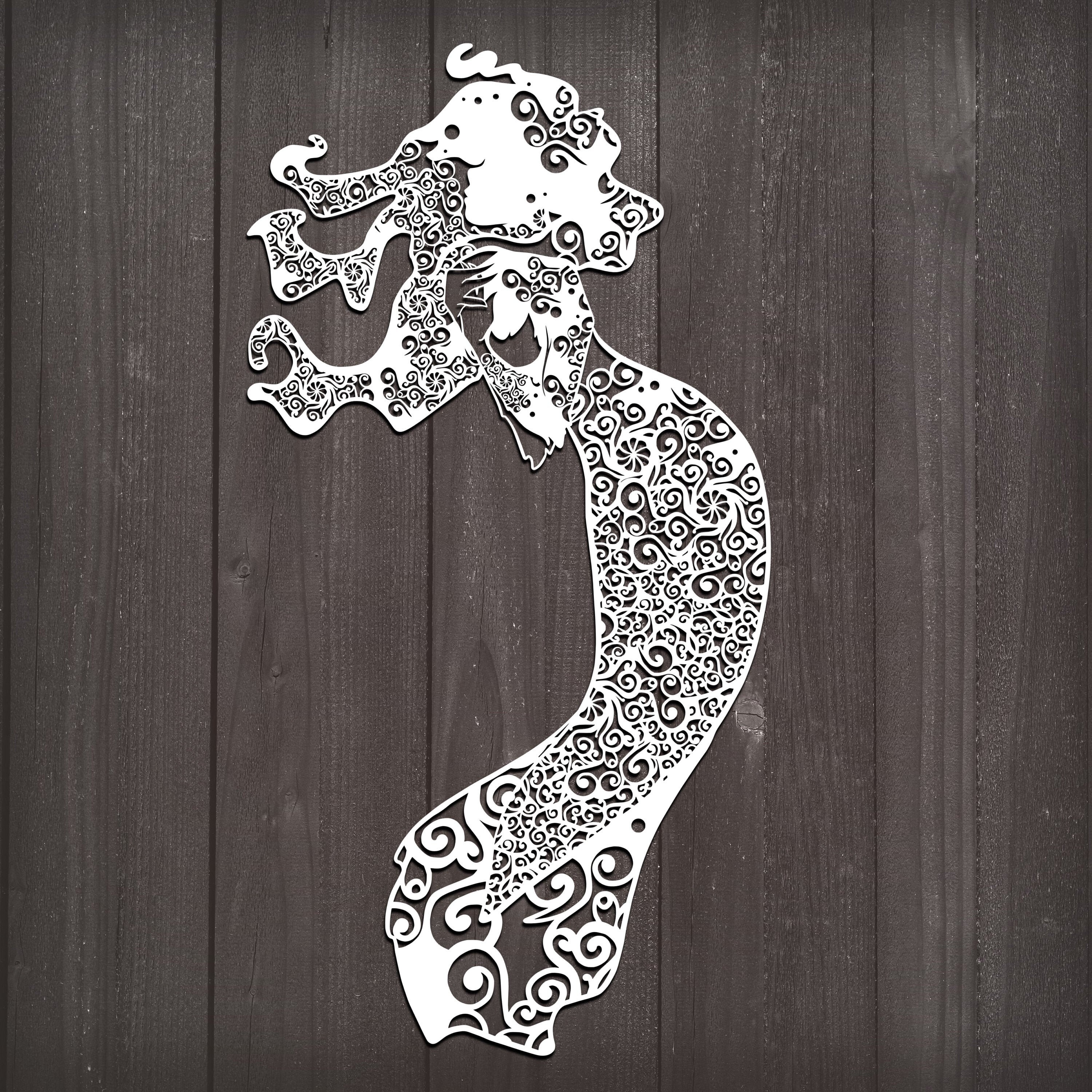 Free Free 275 Mermaid Svg Mandala SVG PNG EPS DXF File