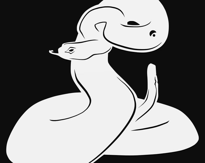 rattlesnake svg cut file, snake glowforge file, vinyl template, laser cut file, amphibian svg, cuttable animal svg, clipart png