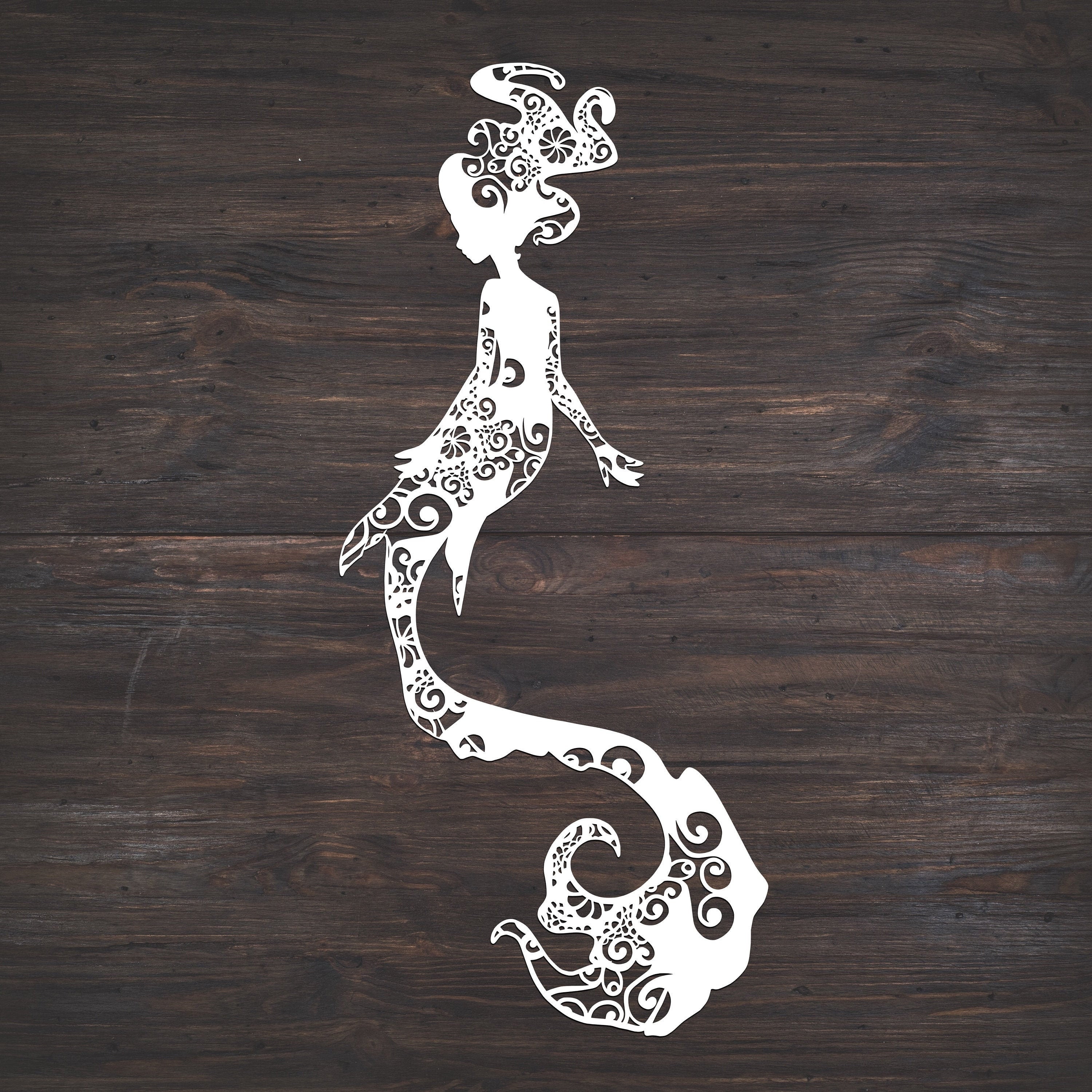 Download Mermaid Svg, Mandala Svg, Mermaid Mandala Svg, Svg Mermaid