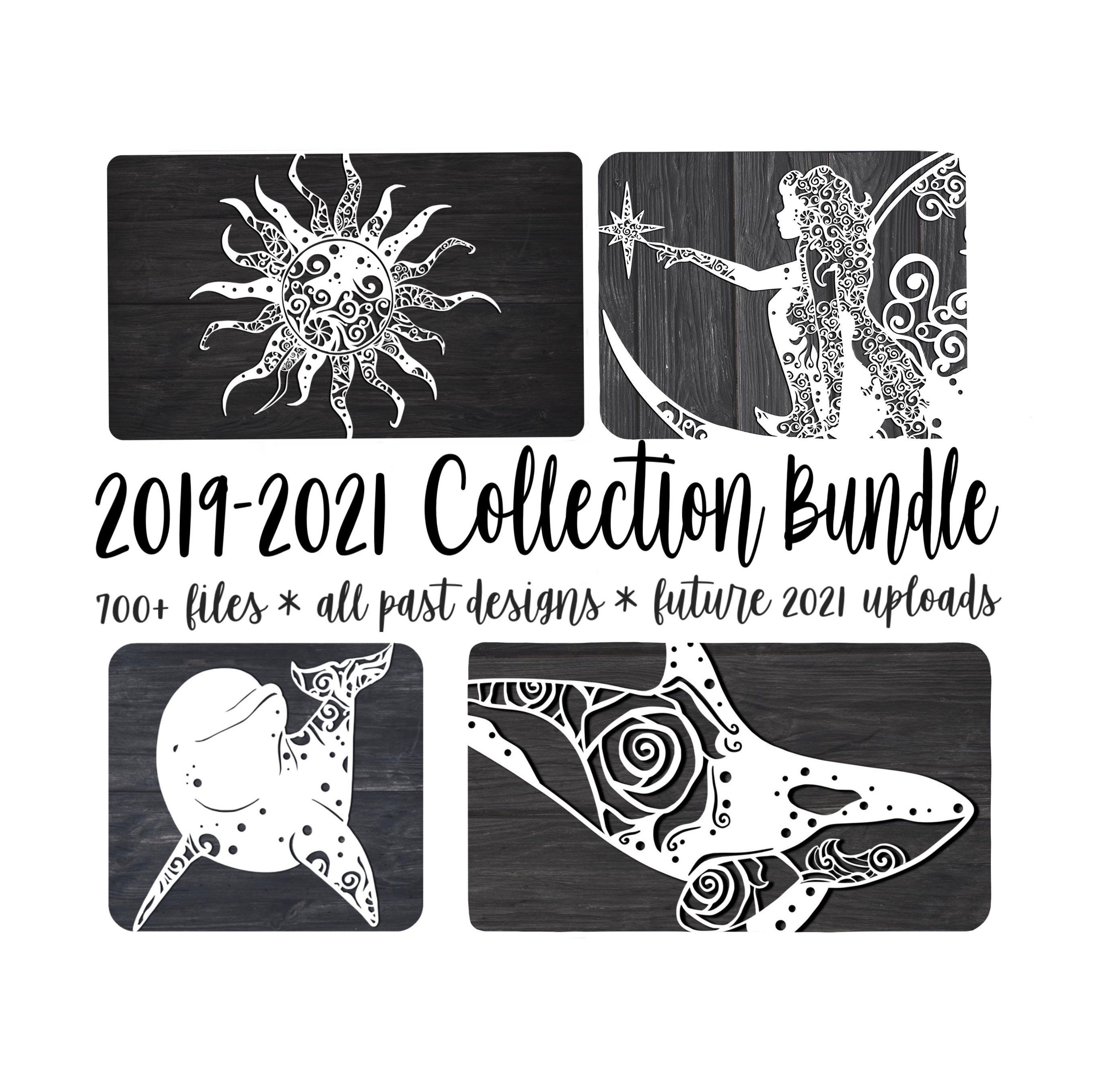 Download 2019 2021 Collection Bundle All Past Future 2021 Designs Not For Small Projects Laser Files Files For Cricut Mandala Svg Svg Bundle