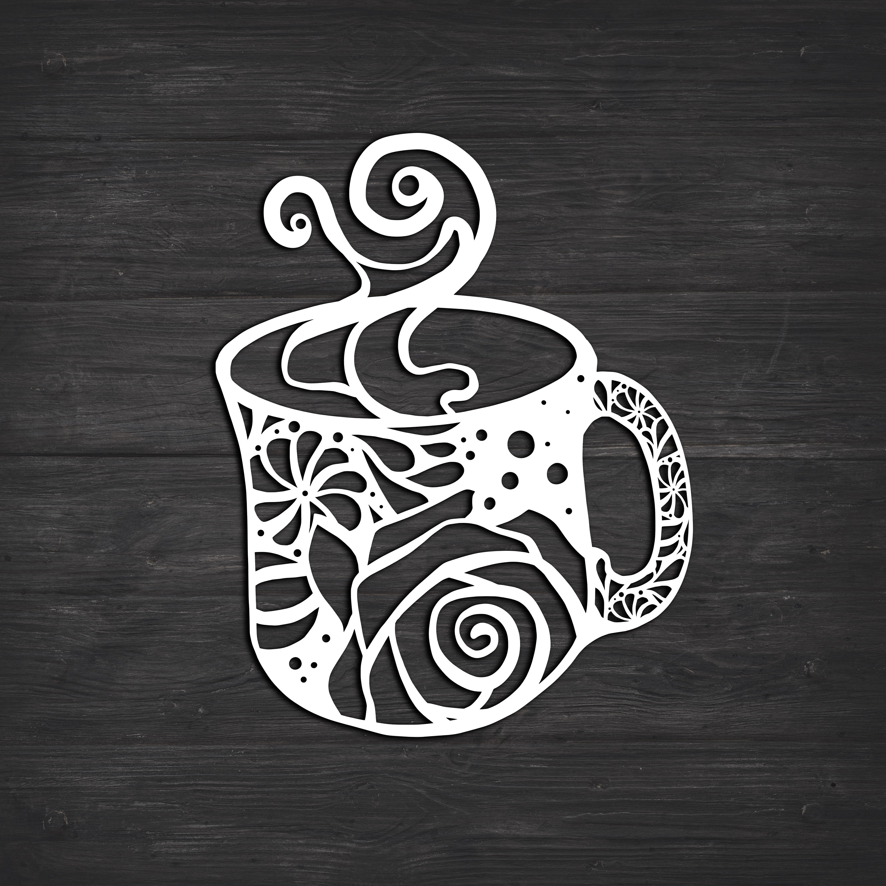 Download Mandala H Svg Project - Layered SVG Cut File - Fonts ...