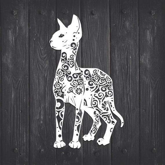 Download 60 Off 2 Sphynx Cat Svg Cat Svg Hairless Cat Svg Mandala Etsy