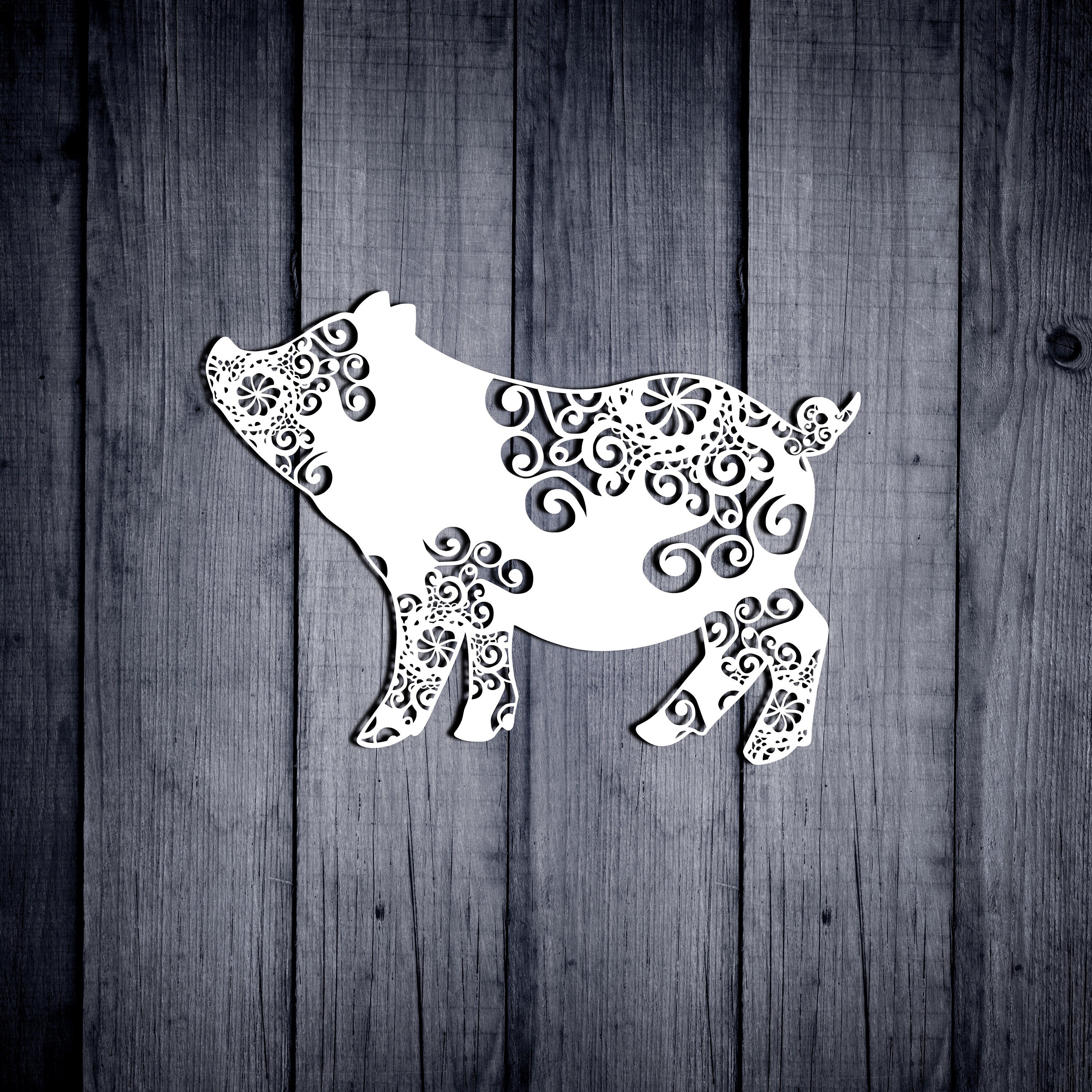 Download Pig Svg, Mandala Svg, Pig Mandala Svg