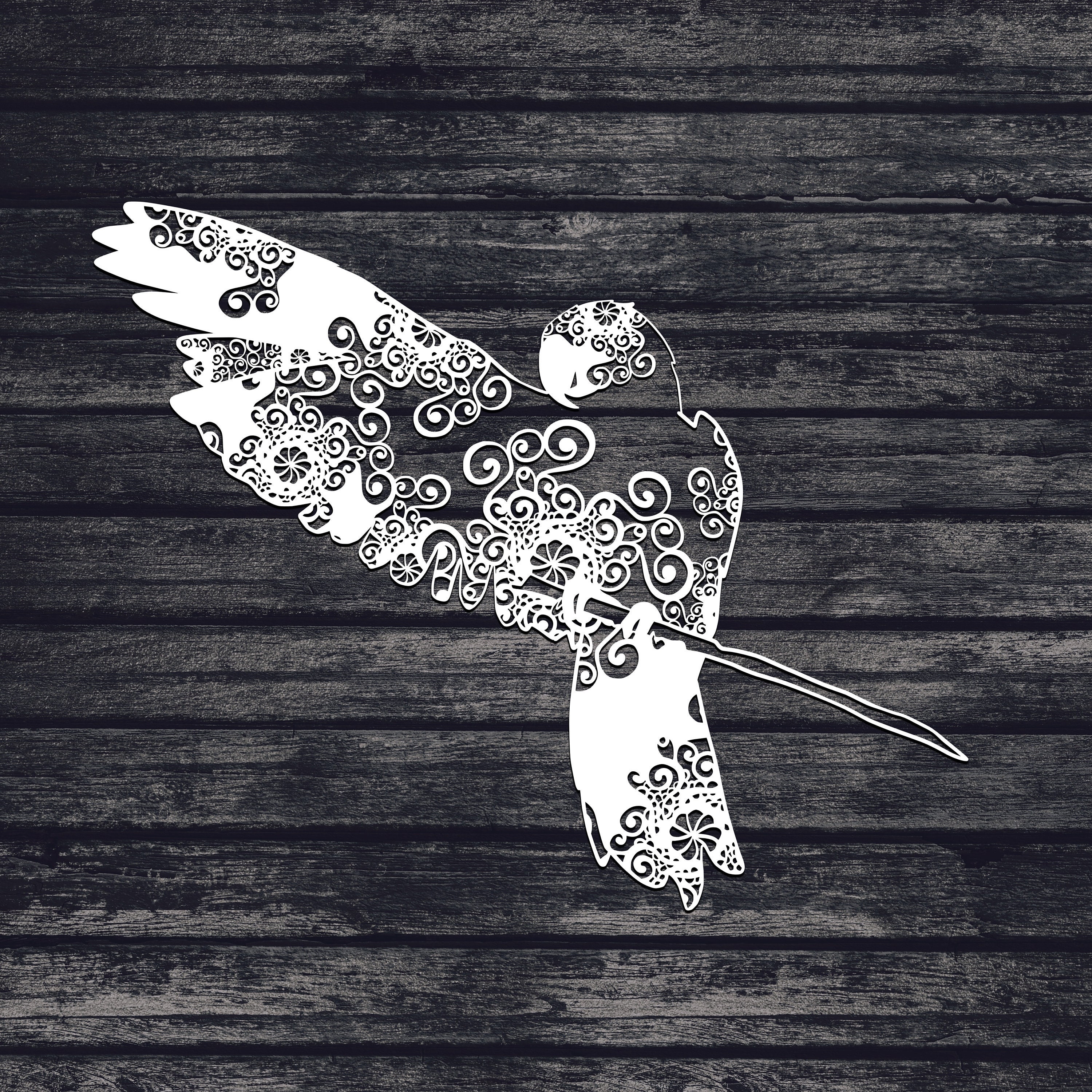 Download Bird Svg, Parrot Svg, Macaw Svg, Mandala Svg