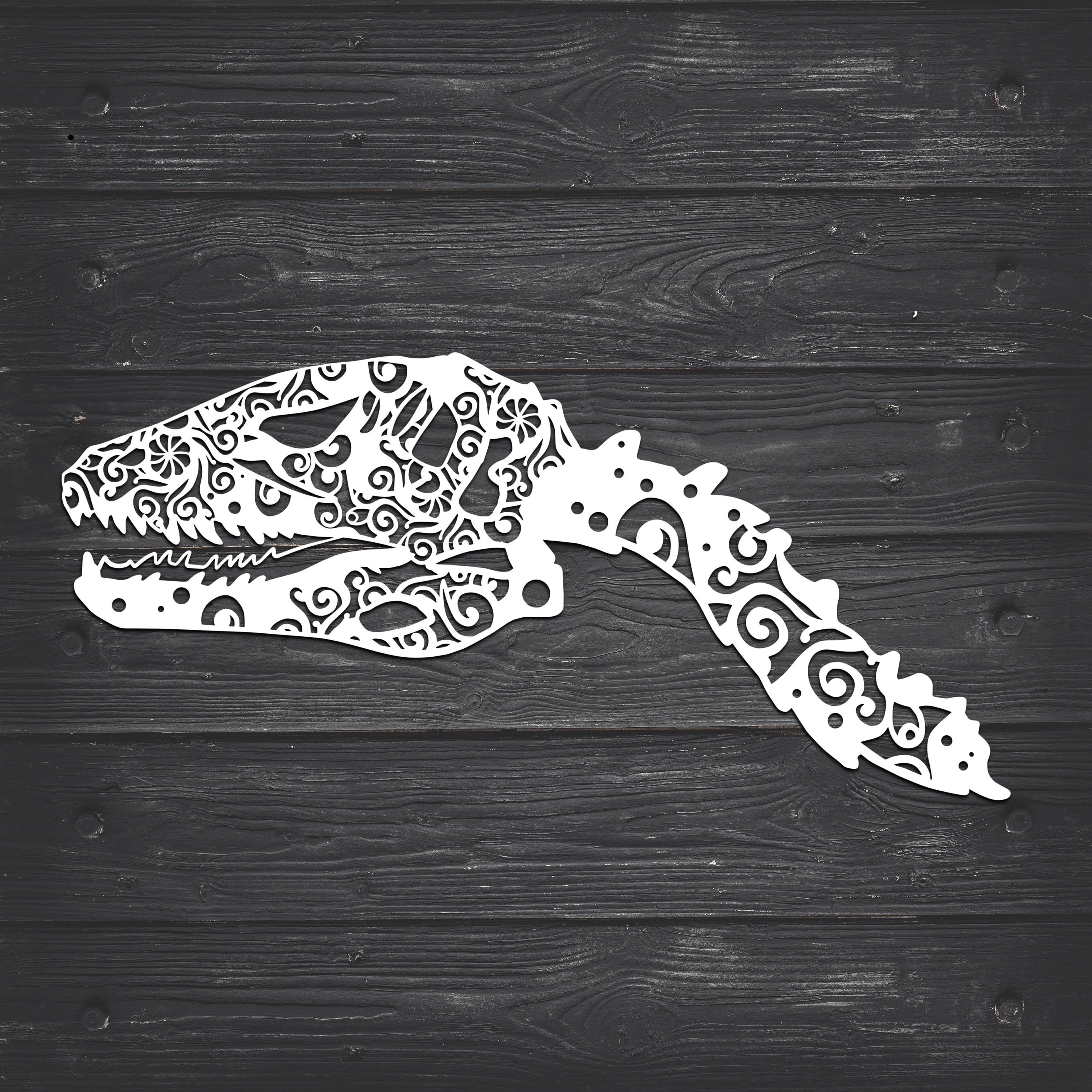 Download Layered Dinosaur Mandala Svg Free Project - Free Layered SVG Files