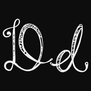 Archivo de corte svg de mandala D, archivo de corte de letras del alfabeto, svg glowforge, plantilla de vinilo, archivo de corte láser, svg recortable, clipart png