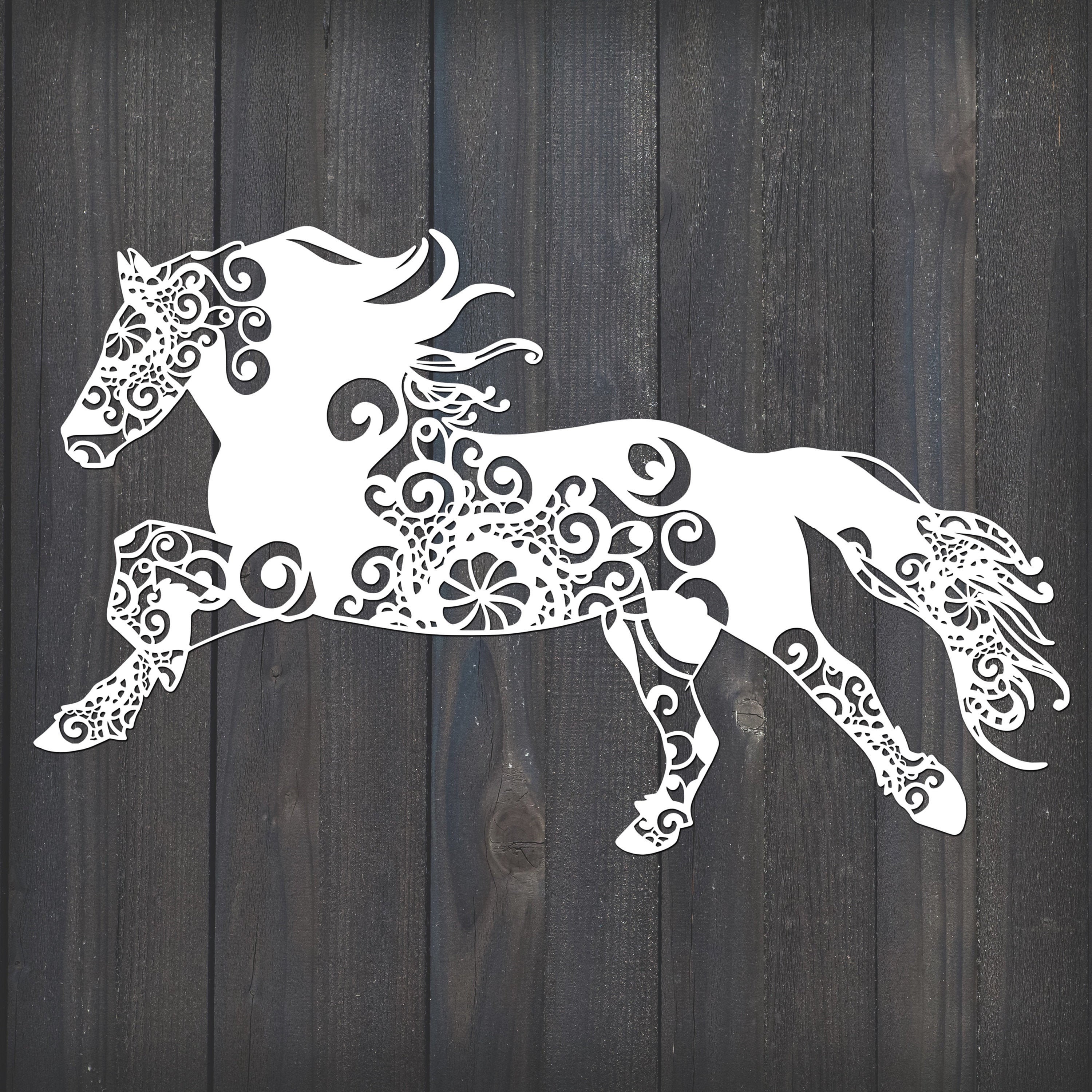 Download Horse Svg, Horse Mandala Svg, Mandala Svg