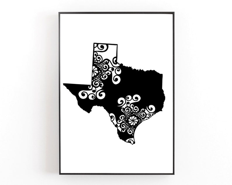 Download Texas State Svg Mandala Svg Recommended For Projects 10 | Etsy