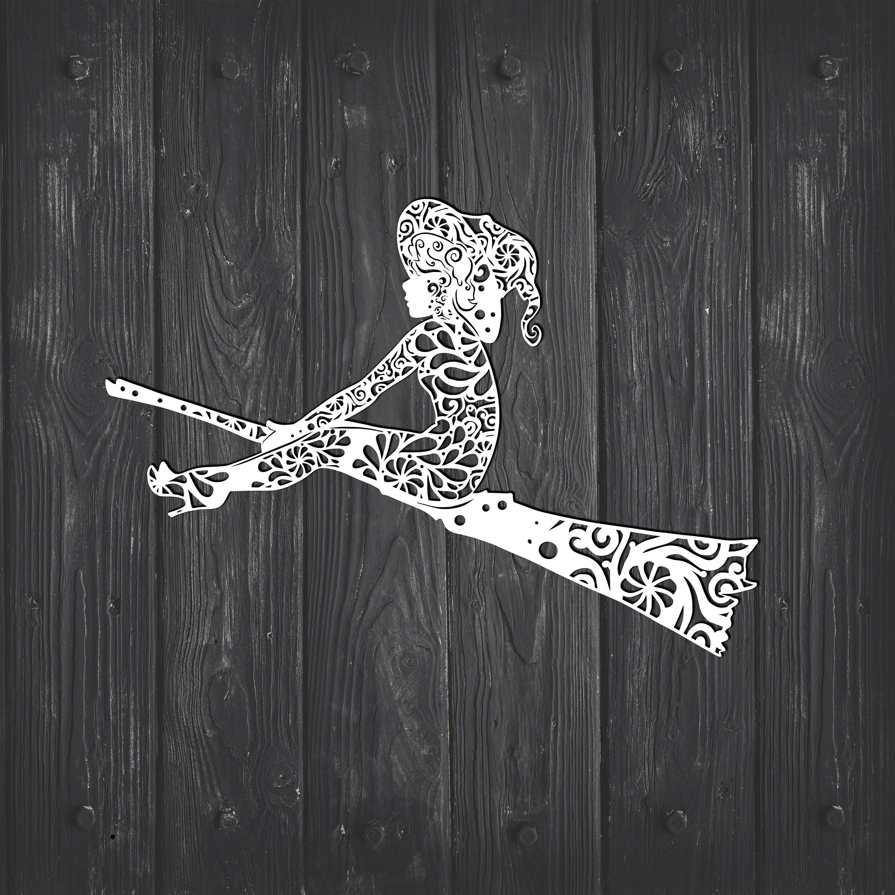 Download Witch Svg, Halloween Svg, Mandala Svg (Recommended For ...
