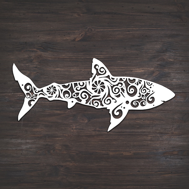 Free Free Shark Mandala Svg 412 SVG PNG EPS DXF File