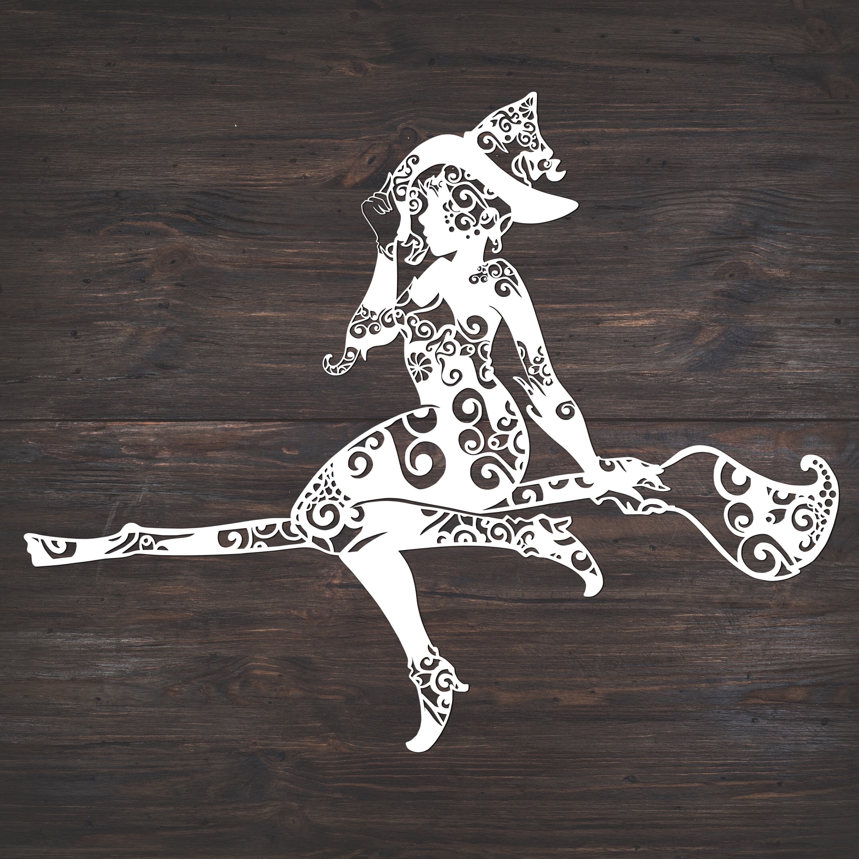 Download Witch Svg, Mandala Svg, Halloween Svg, Svg Halloween ...