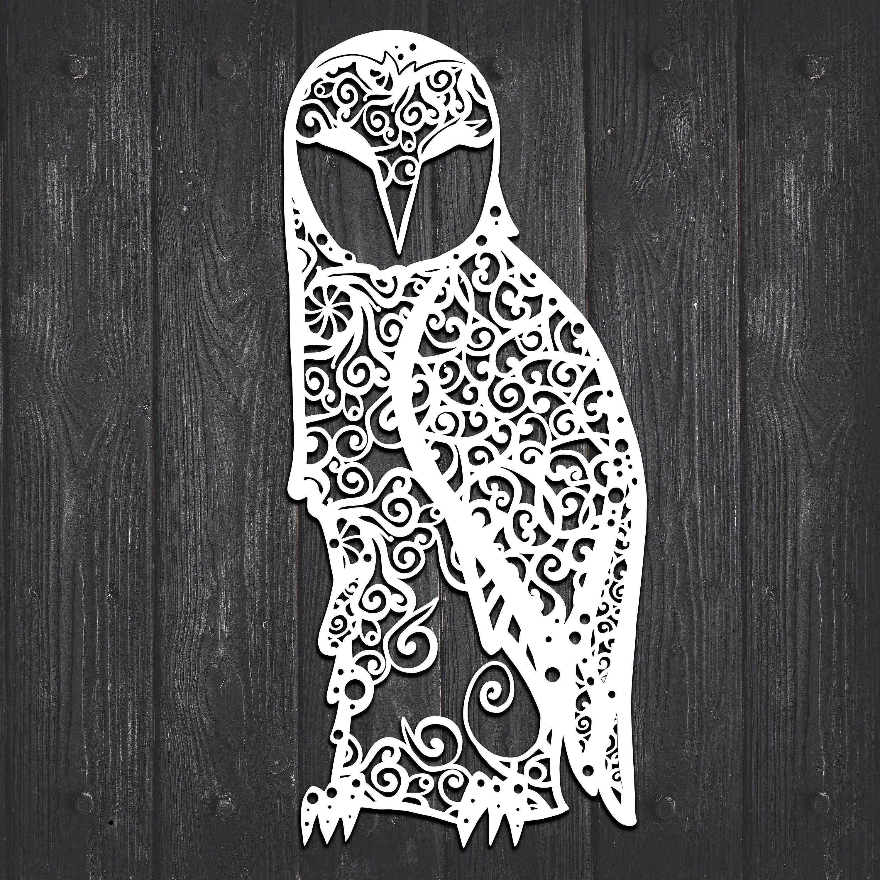 Owl Svg, Bird Svg, Mandala Svg