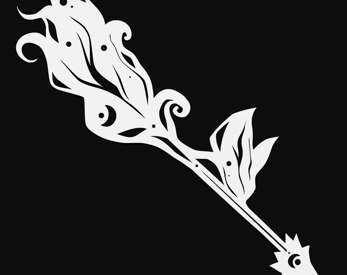 arrow svg cut file, glowforge file, vinyl template, laser cut file, lifestyle svg, cuttable laser svg, clipart png