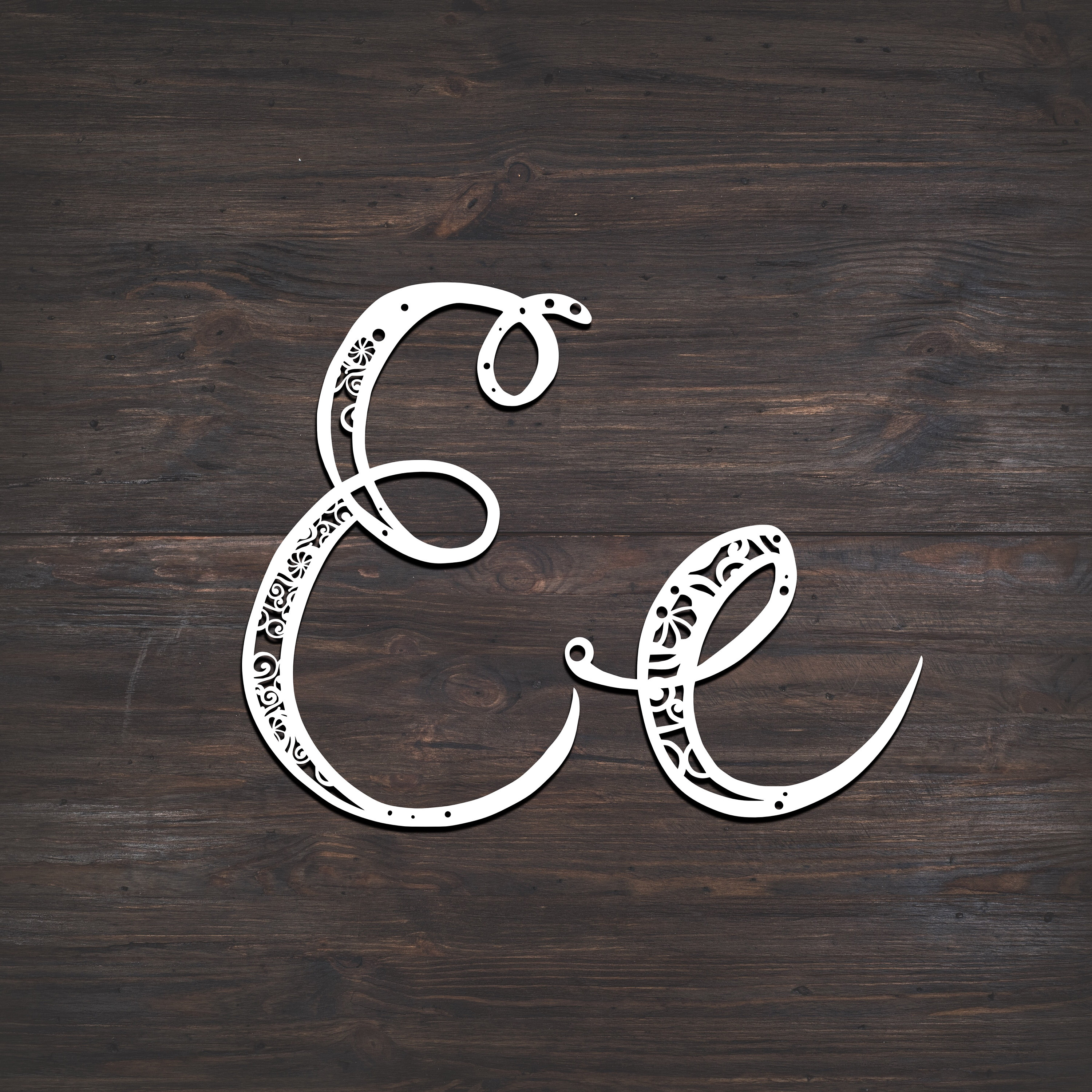 Download E Monogram Svg Mandala Svg Intricate Weeding Recommended For Vinyl Projects 10 Inches