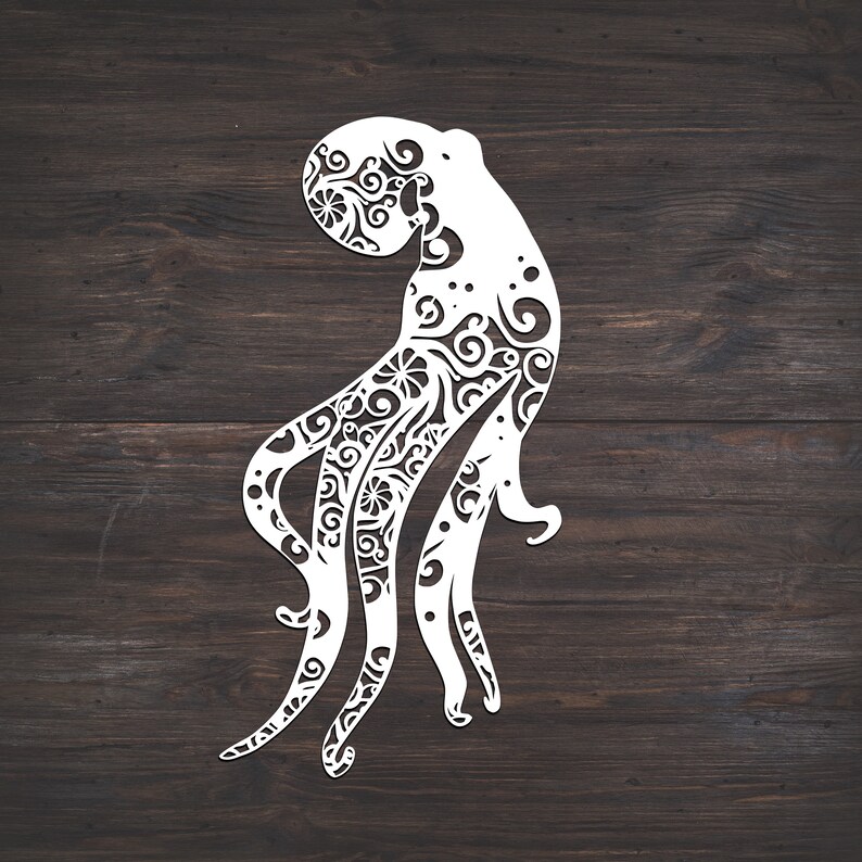 Download Octopus Svg Ocean Svg Mandala Svg Recommended For Projects ...