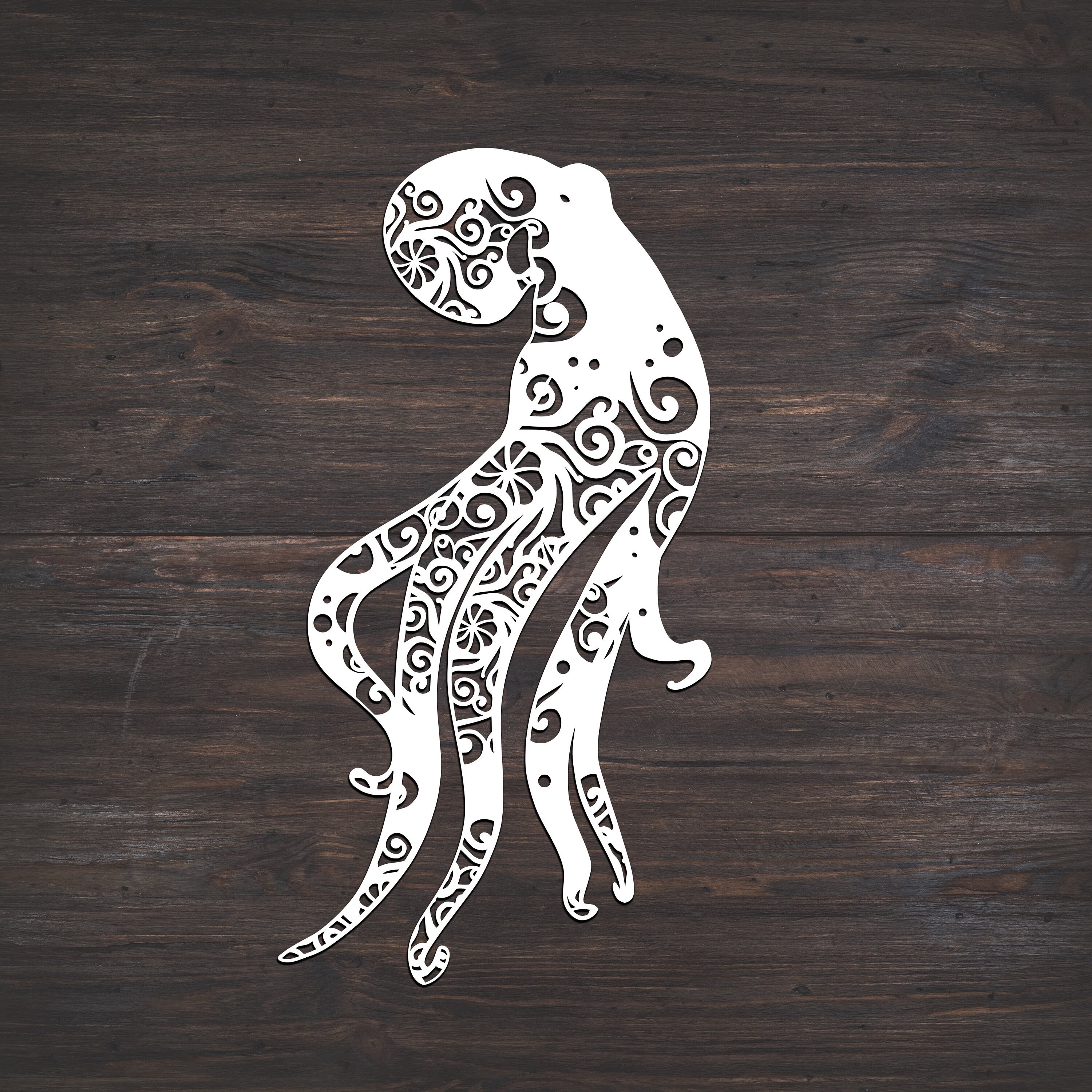 Download Octopus Svg, Ocean Svg, Mandala Svg