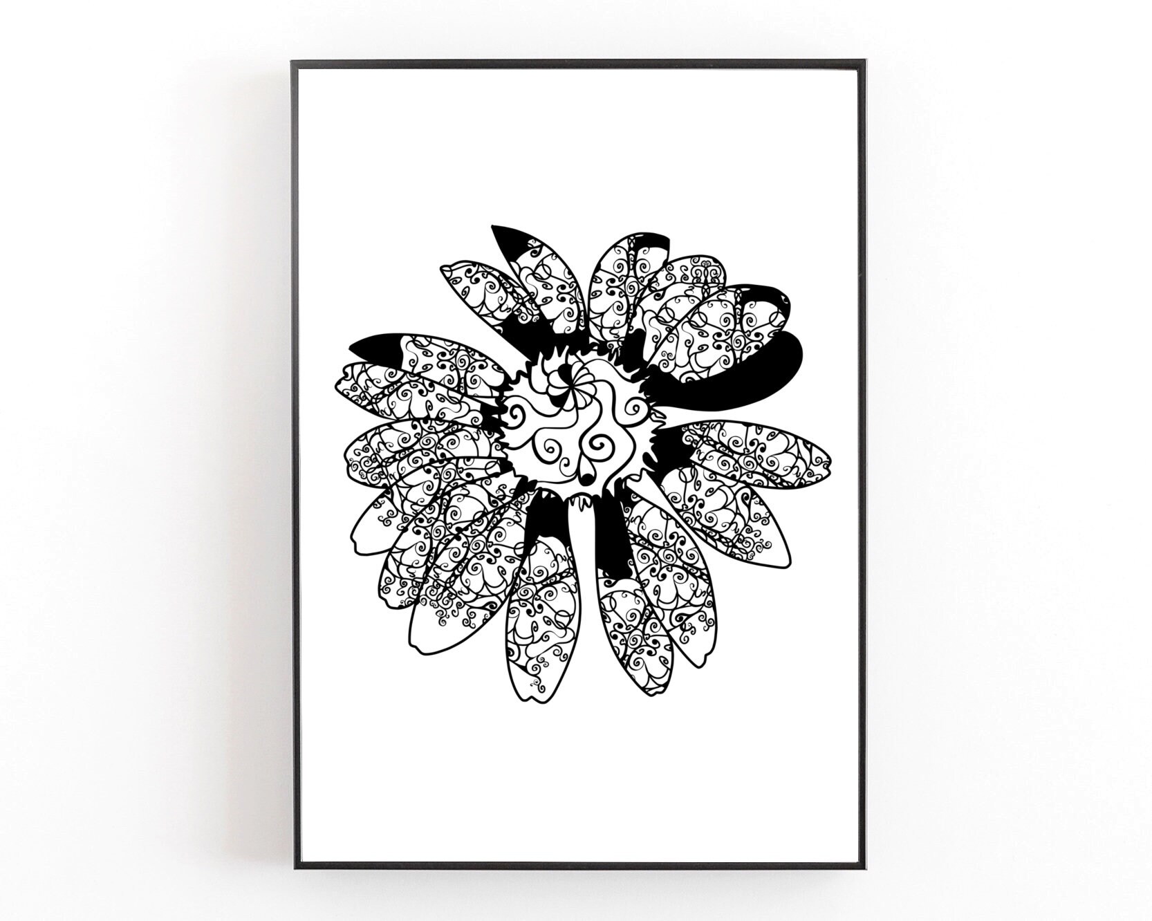 Download Flower Svg, Sunflower Svg, Mandala Svg (Recommended For ...