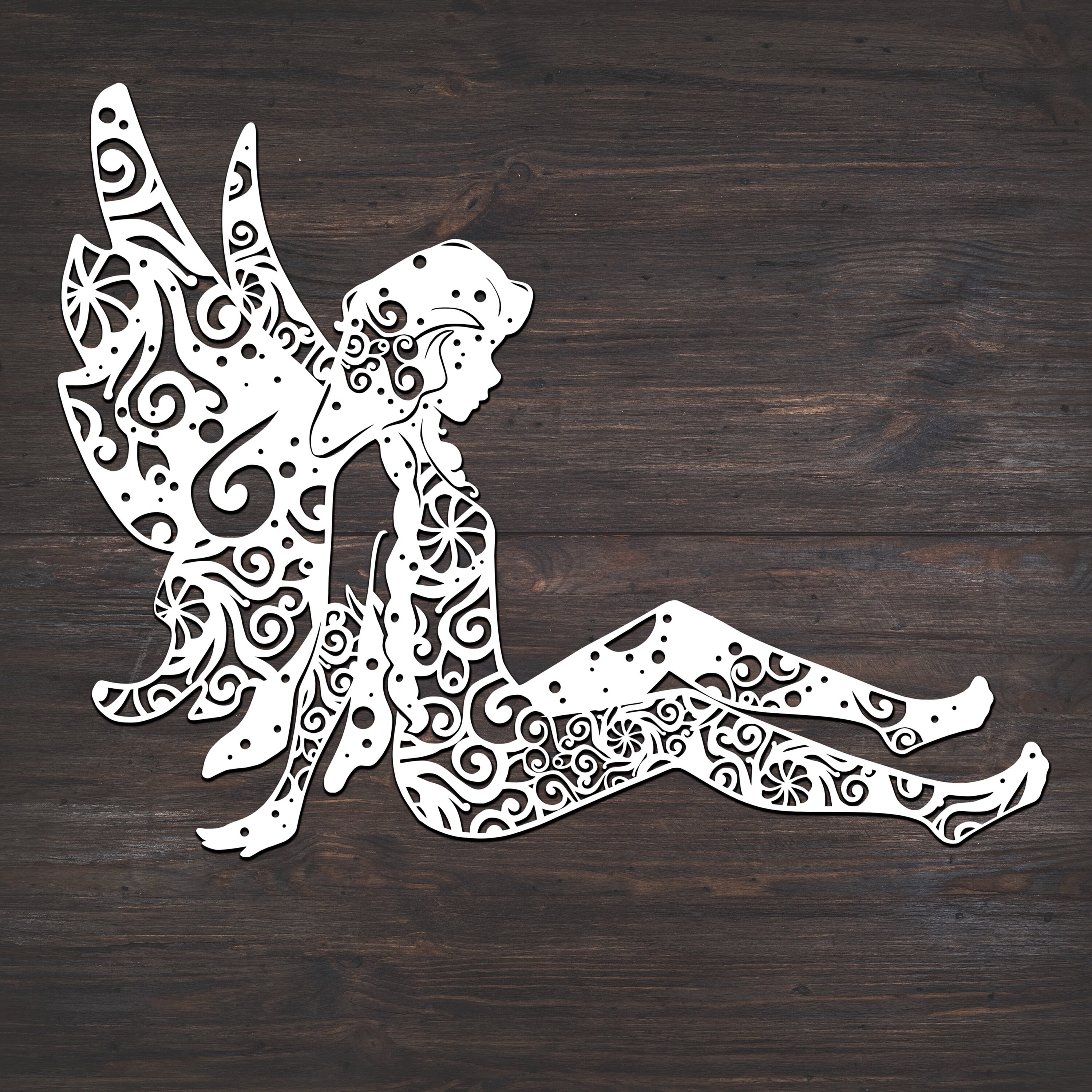 Download Fairy Svg, Mandala Svg
