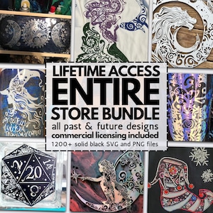mega svg bundle, laser designs svg, svg files for cricut, glowforge cut files, clipart, svgs for laser cutting, mandala svgs, entire store