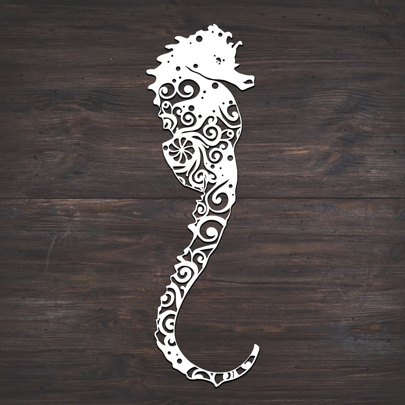 Download Seahorse Svg Fish Svg Mandala Svg Recommended For Projects ...