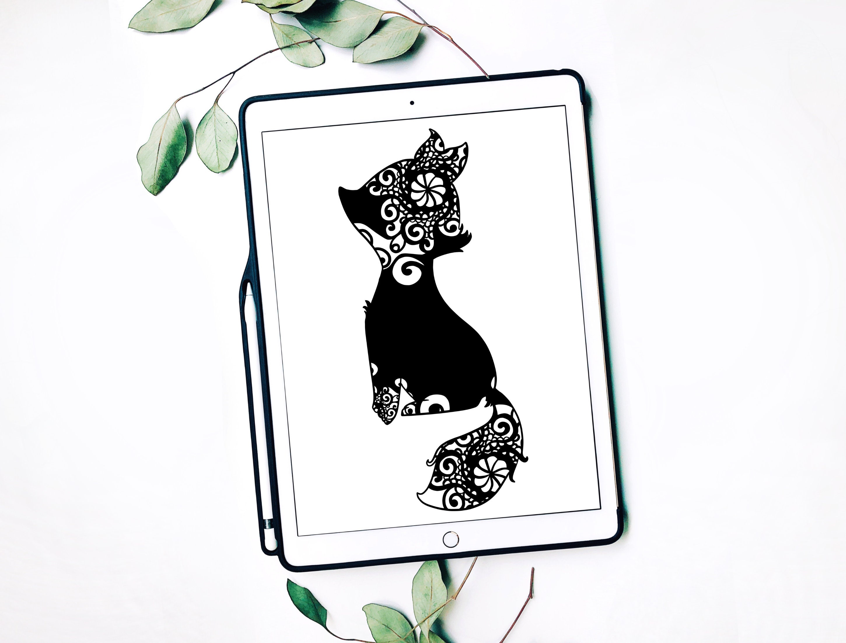 Download Fox Mandala Svg Free Design - Free SVG Cut File